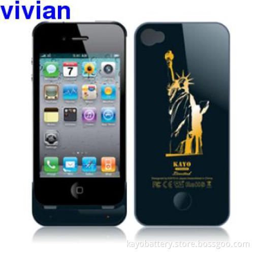 1700mAh iphone  External battery case  ,lithium rechargeable battery